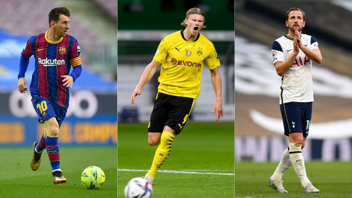 Lionel Messi, Erling Haaland and Harry Kane could be on the move this summer
